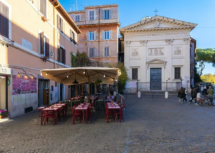 As Feel - Designer Two-level In The Heart Of Trastevere Apartment